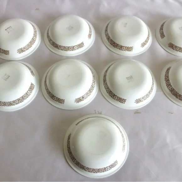 Corelle Woodland Brown Fruit Bowls / Dessert Bowls - Picture 7 of 7